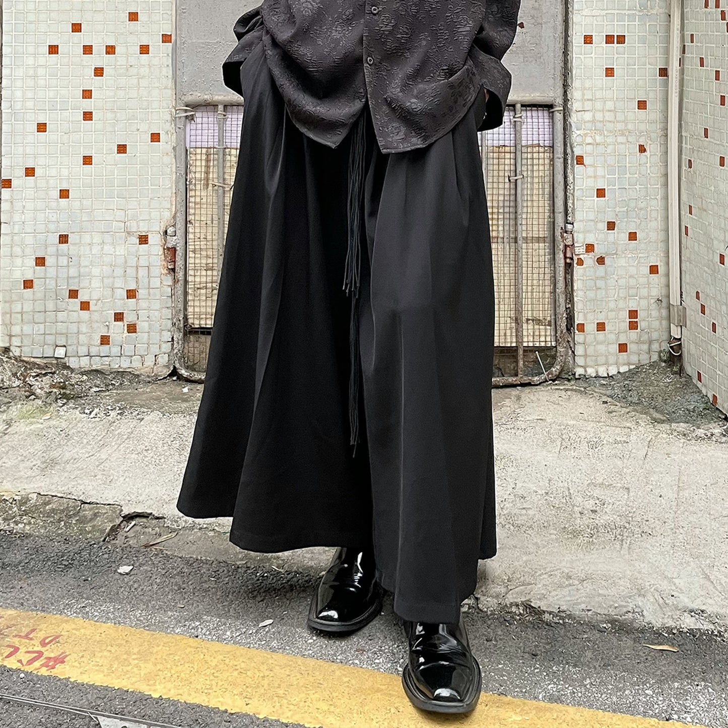 Japanese Style Free Culottes Pants Skirt