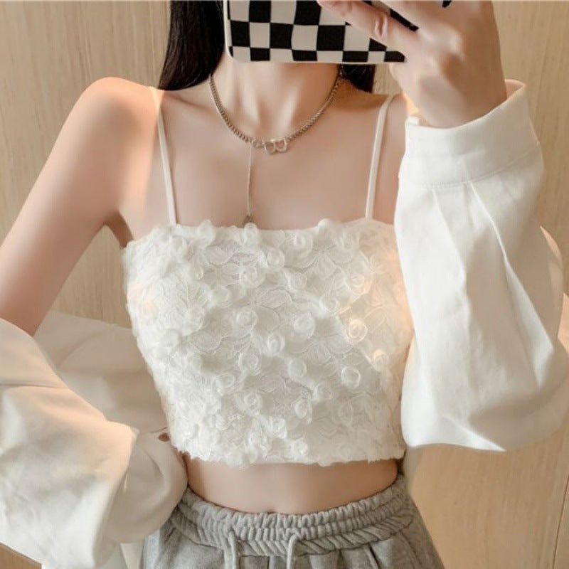 Butterfly Bone Asian Culture Off-shoulder Ripped Sweet Cool Hot Girl Off-shoulder Sweater