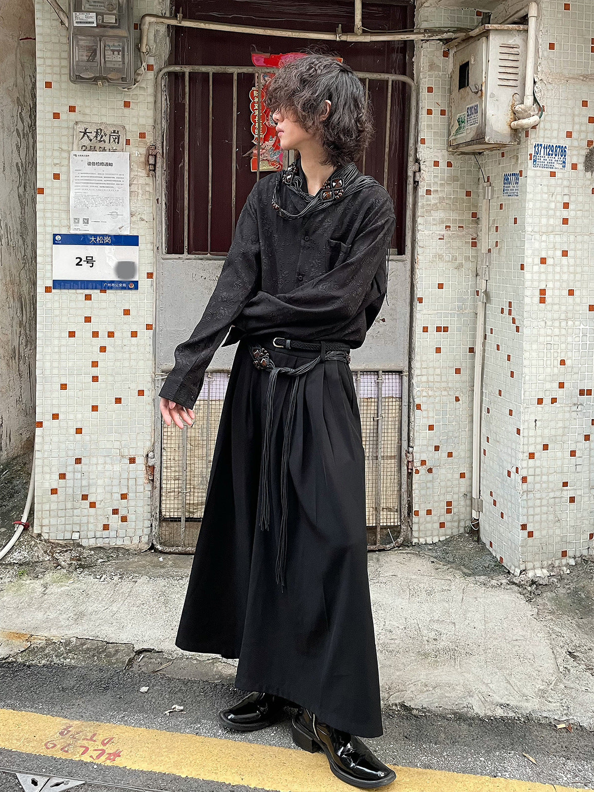 Japanese Style Free Culottes Pants Skirt