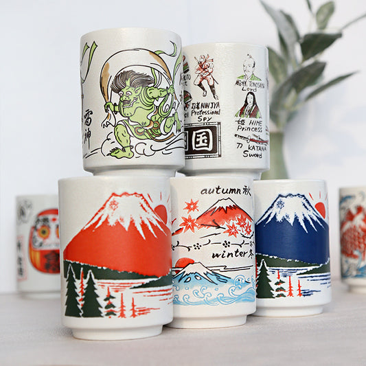 Japan Imported Ceramic Sushi Cup Mug