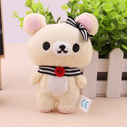 1pcs Kawaii Standing 11CM Lover Rilakkuma Bear Plush