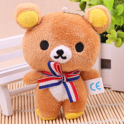 1pcs Kawaii Standing 11CM Lover Rilakkuma Bear Plush