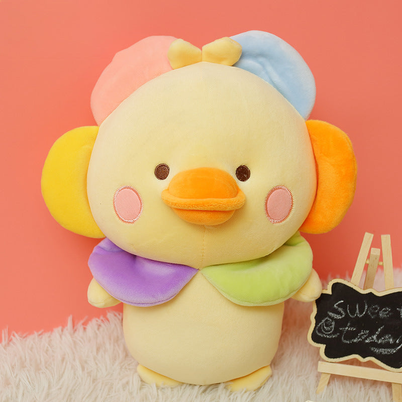 Kawaii Bear Plush Doll Cute Flower Animal Pillow Plush Toy