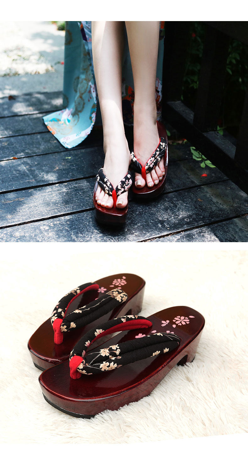 Clogs Female Japanese Sandals Slippers Cos Japanese Flip Flops