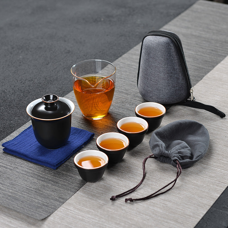 Japanese Kungfu Tea Set Travel Suit