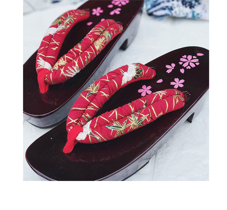 Clogs Female Japanese Sandals Slippers Cos Japanese Flip Flops