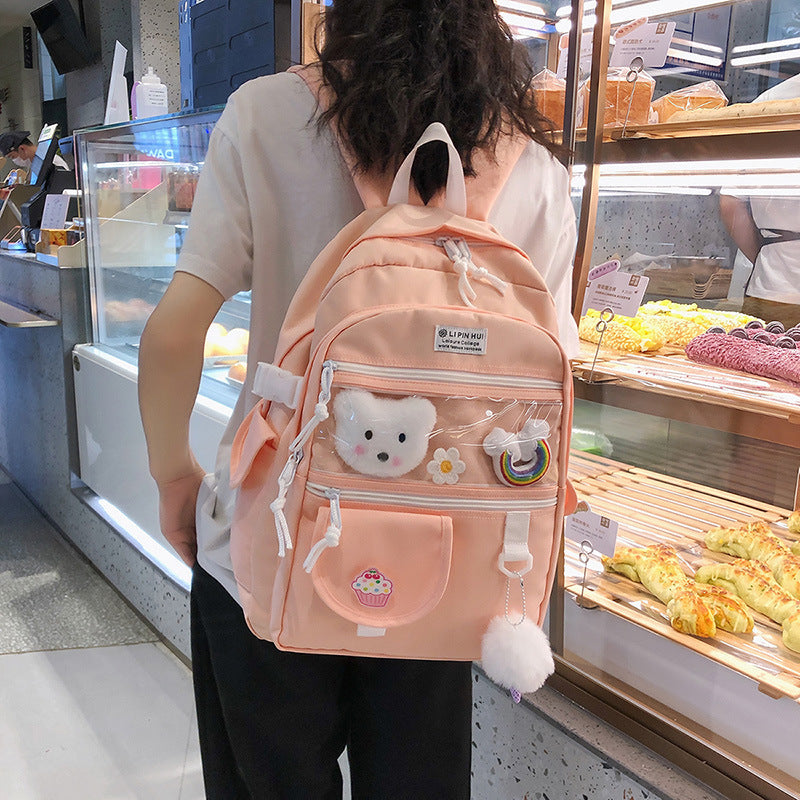 JOYPESSIE New Fashion Women Backpack Kawaii Mochila Cute Bookbag