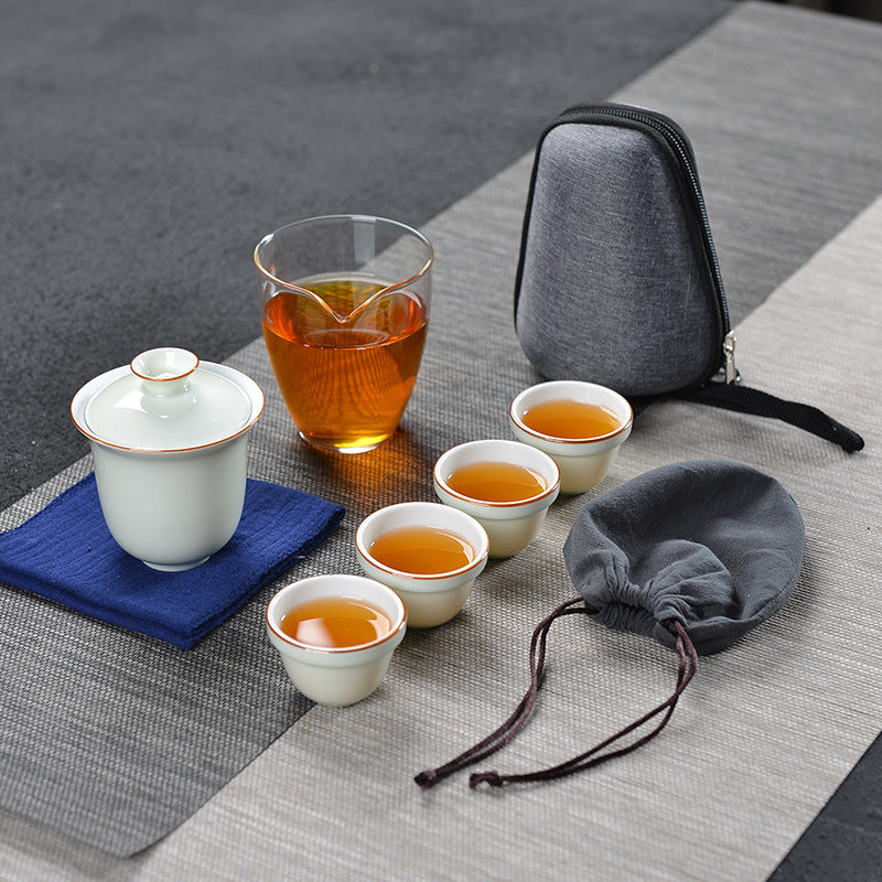 Japanese Kungfu Tea Set Travel Suit