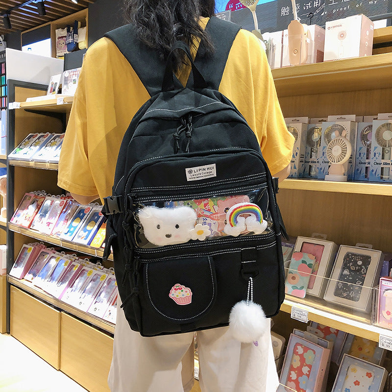 JOYPESSIE New Fashion Women Backpack Kawaii Mochila Cute Bookbag