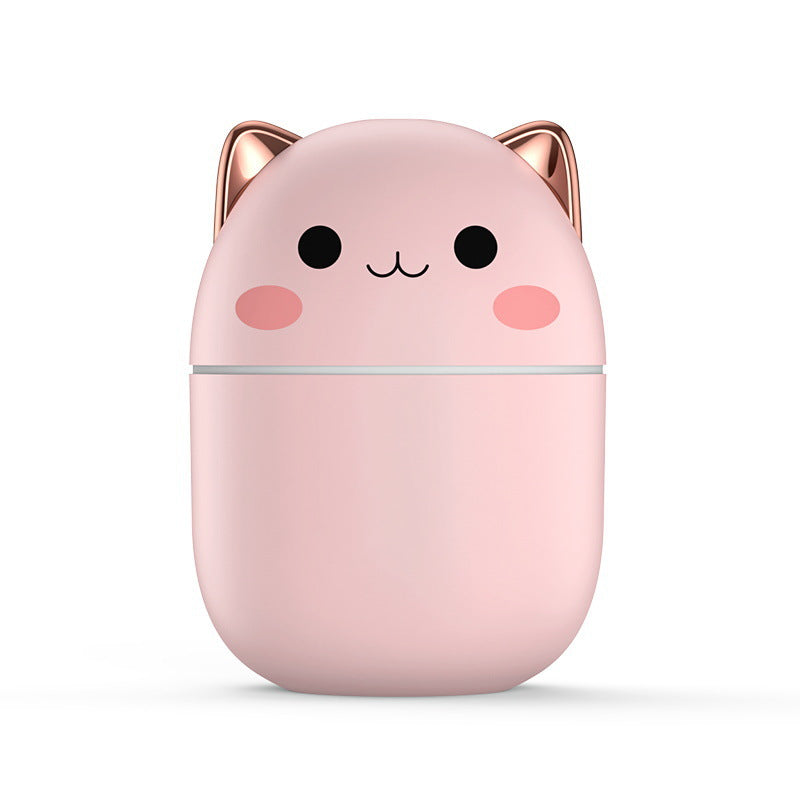 Cartoon Kawaii Air Humidifier 250ML Aroma Essential Oil Diffuser USB Cool Mist Sprayer For Bedroom Home Car Fragrance Diffuser