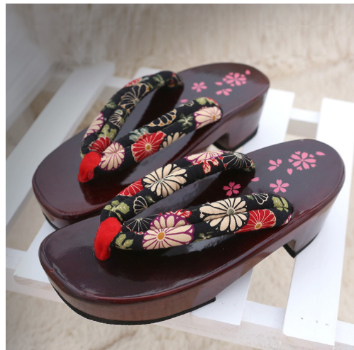 Clogs Female Japanese Sandals Slippers Cos Japanese Flip Flops